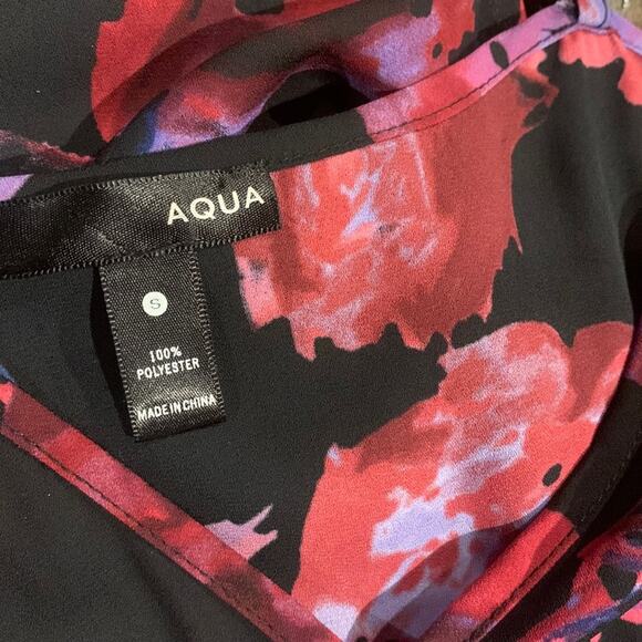 AQUA Floral Jumpsuit S - Picture 12 of 12